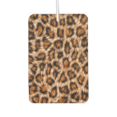 Leopard Jaguar Cat Brown Fur Muster-24609 Autolufterfrischer (Vorderseite)