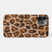 Leopard Jaguar Cat Brown Fur Muster-24609 Case-Mate iPhone Hülle (Rückseite (Horizontal))