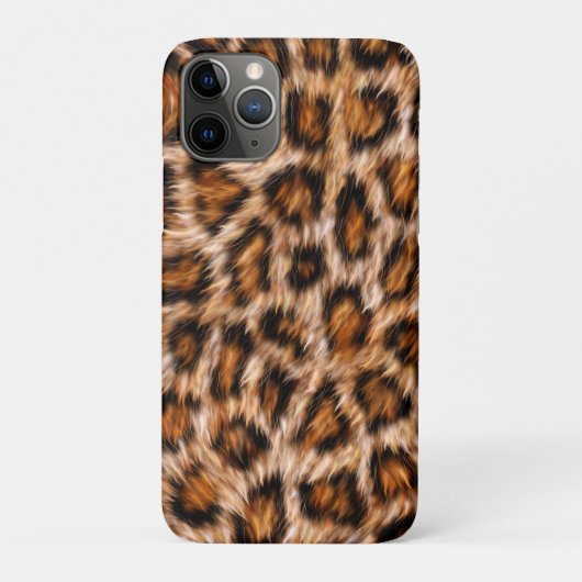 Leopard Jaguar Cat Brown Fur Muster-24609 Case-Mate iPhone Hülle (Rückseite)