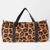 Leopard Jaguar Cat Brown Fur Muster-24609 Duffle Bag (Rückseite)