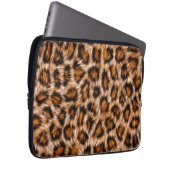 Leopard Jaguar Cat Brown Fur Muster-24609 Laptopschutzhülle (Vorne Rechts)