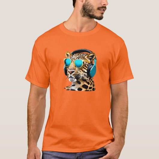 Leopard Jammin' T-Shirt (Vorderseite)