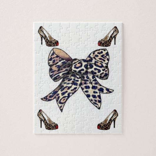 Leopard Jigsaw Puzzle (Vertikal)