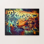 Leopard [Jigsaw puzzle: 252P] Puzzle (Horizontal)