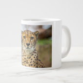 Leopard Jumbo-Tasse (Vorderseite Rechts)