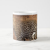 Leopard Jumbo-Tasse (Vorderseite)