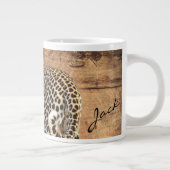 Leopard Jumbo-Tasse (Rechts)