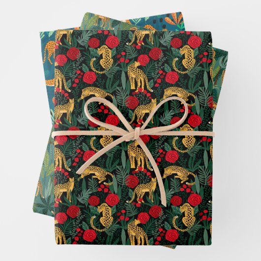 Leopard Jungle Pack Geschenkpapier Set (Beispiel)