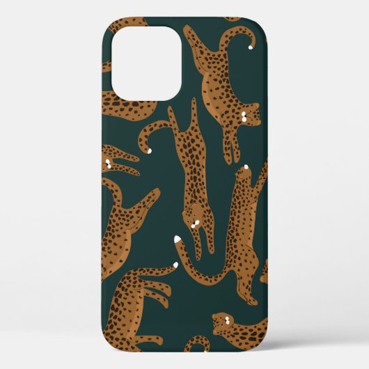 Leopard Jungle: Tierdruck Vintag. Case-Mate iPhone Hülle (Rückseite)