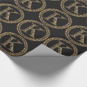 Leopard K Geschenkpapier (Ecke)