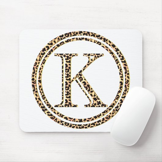 Leopard K Mousepad (Mit Mouse)
