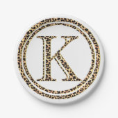 Leopard K Pappteller (Vorderseite)