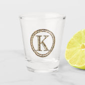 Leopard K Schnapsglas (Vorderseite)