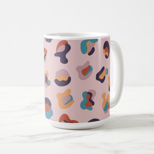 Leopard Kaffeetasse (VorderseiteRechts)