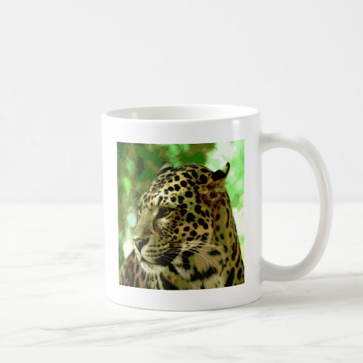 Leopard Kaffeetasse (Rechts)