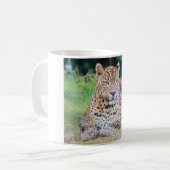 Leopard Kaffeetasse (Vorderseite Links)