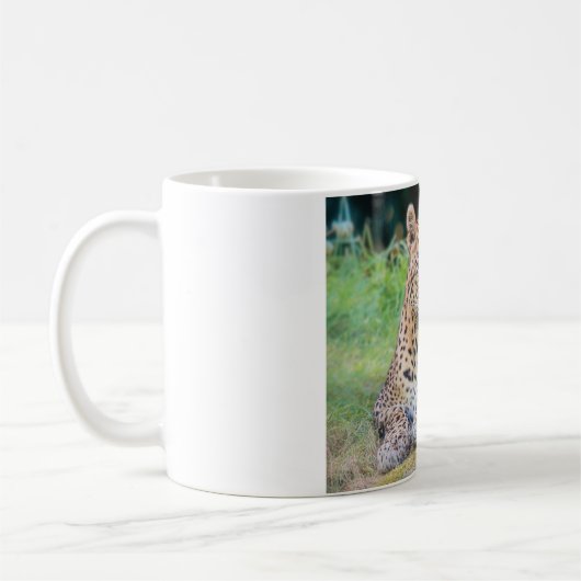 Leopard Kaffeetasse (Links)