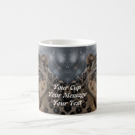 Leopard Kaffeetasse (Mittel)