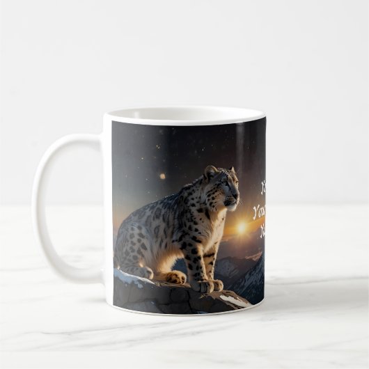 Leopard Kaffeetasse (Links)