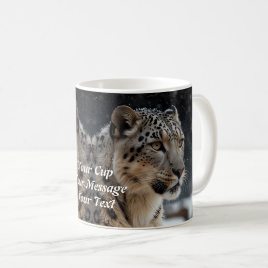 Leopard Kaffeetasse (VorderseiteRechts)