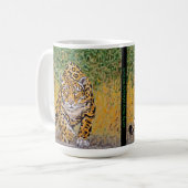 Leopard Kaffeetasse (Vorderseite Links)