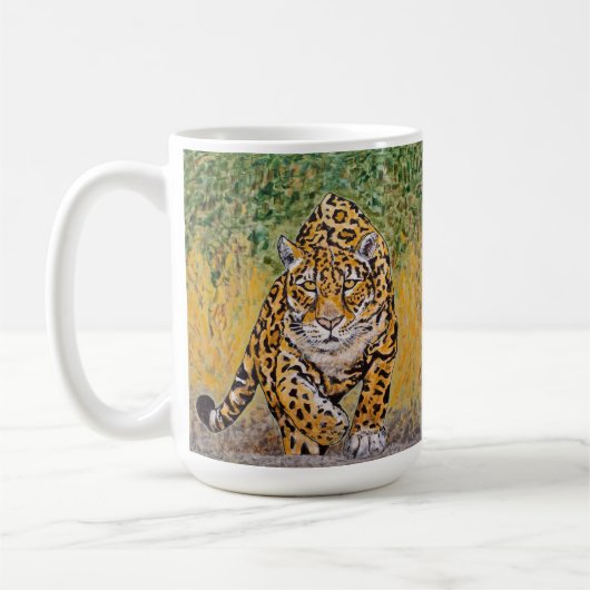 Leopard Kaffeetasse (Links)