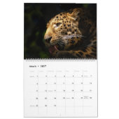 Leopard-Kalender 2025 Kalender (Mär 2027)
