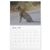 Leopard-Kalender 2025 Kalender (Feb 2027)
