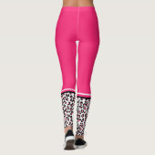Leopard-Kämpfer Leggings (Rückseite)