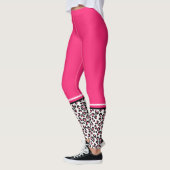 Leopard-Kämpfer Leggings (Links)