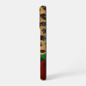 Leopard Kariert iPhone 16 Hülle (Linke Seite)