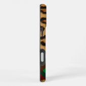 Leopard Kariert iPhone Hülle (Rechte Seite)