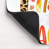 Leopard Kariert Rainbow One Thankful Teachkin Pump Mousepad (Ecke)
