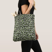 Leopard, Käse, Grün Tasche (Von Nahem)