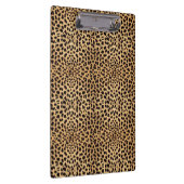 Leopard-Kassagold-Glitzer-diamante de imitación Klemmbrett (Rechts)