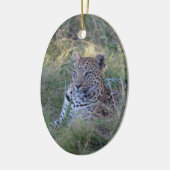 LEOPARD KERAMIK ORNAMENT (Links)