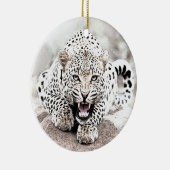 Leopard Keramik Ornament (Rechts)