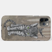 LEOPARD Kitten Butterfly Case-Mate iPhone Hülle (Rückseite (Horizontal))