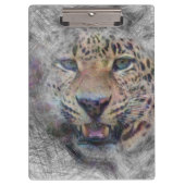 Leopard Klemmbrett (Vorderseite)