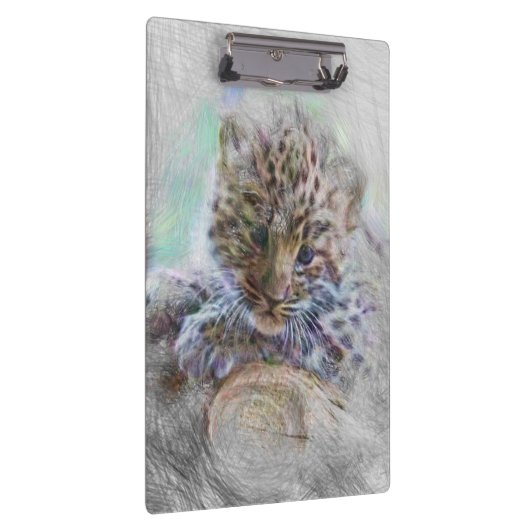 Leopard Klemmbrett (Rechts)