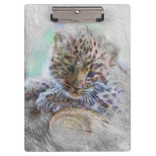 Leopard Klemmbrett
