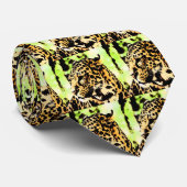 Leopard Krawatte (Gerollt)