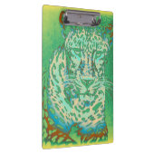 Leopard-Kunst Klemmbrett (Rechts)