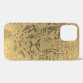 Leopard Kunst Vintage Case-Mate iPhone Hülle (Rückseite (Horizontal))