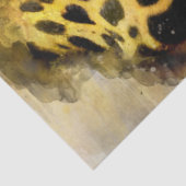 Leopard Kunstfarbendekoupage Tissue Seidenpapier (Ausschnitt)