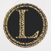 Leopard L Etiketten (Design 1)