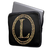 Leopard L Laptopschutzhülle (Vorderseite Links)