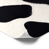 *Leopard Lady-Poster Poster (Ecke)