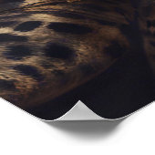 *Leopard Lady-Poster Poster (Ecke)