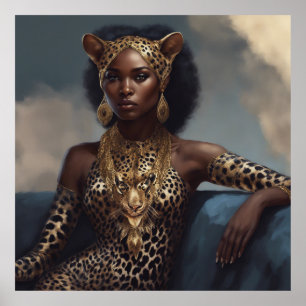 *Leopard Lady-Poster Poster
